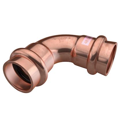 MaxiPro bocht 90 gr. 1/2" - bestellen per 3